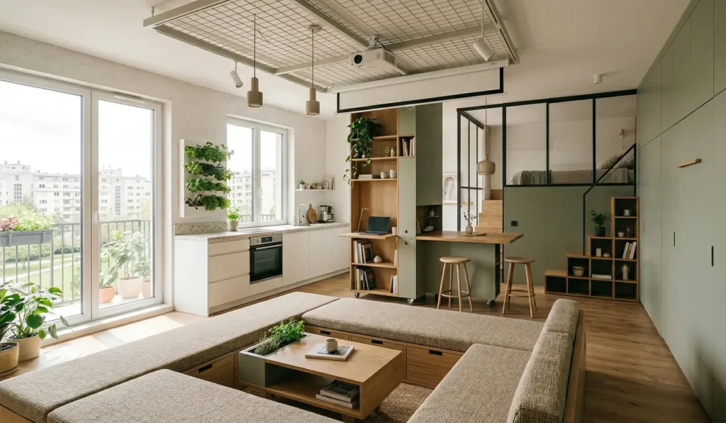 40 metrekare ev dekorasyonu