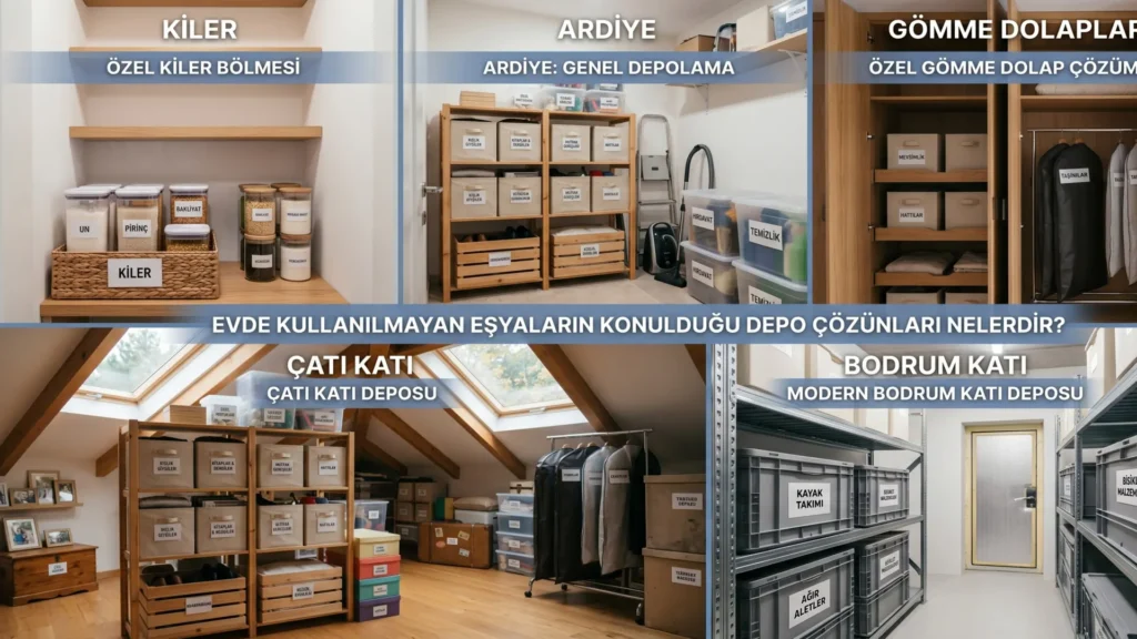 Evde Depolama Alanı Oluşturma