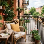 Küçük Balkon Dekorasyonu