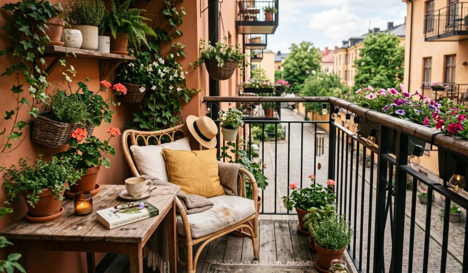 Küçük Balkon Dekorasyonu